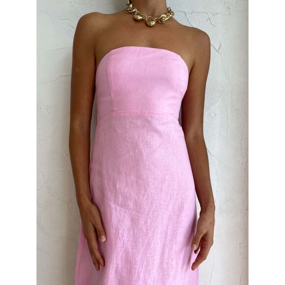 Roame Perez Dress - 1 - Floss Pink - Picture 5 of 8